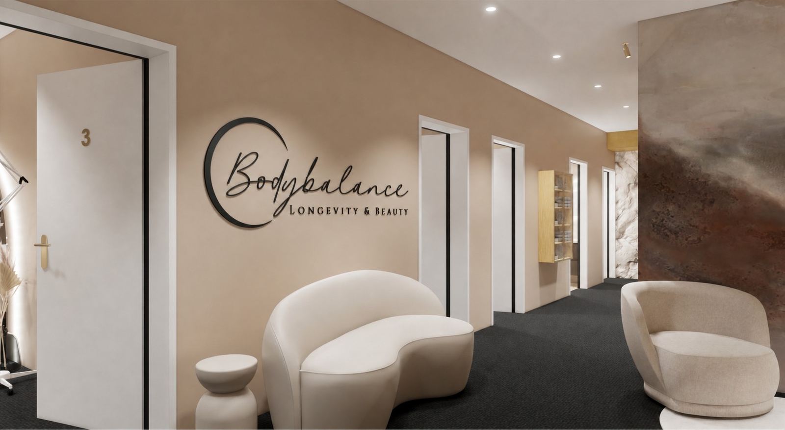 Visualisierung des neuen Bodybalance Standorts in Kaltenbach